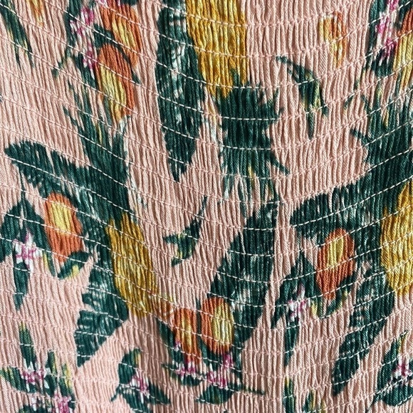 C and C California Tropical Pineapple Midi Dress - Picture 3 of 11